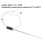 Termocoppia tipo K sonda in plastica 0-400 1m 11