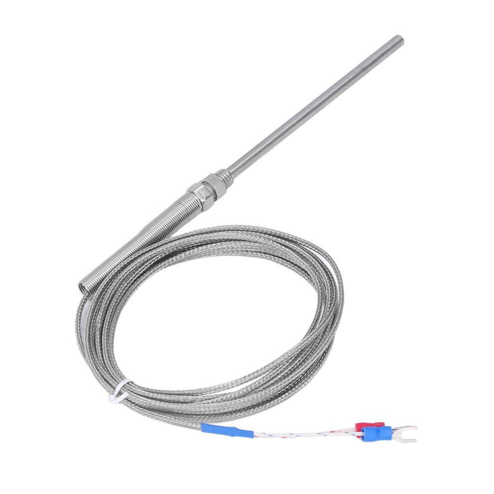 Berm Thermocouple K Type Temperature Sensor 100Mm Probe 0Â400 Accessory For Measurement 8341321596233