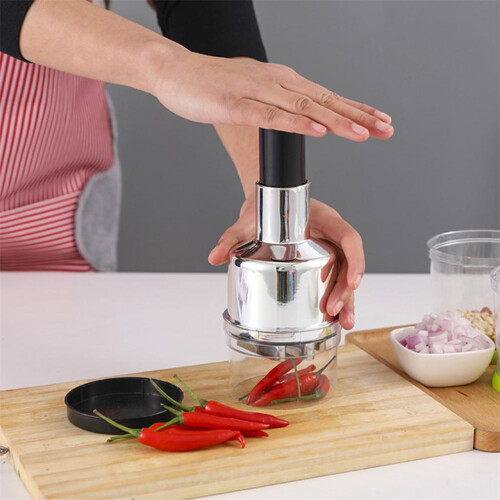 Kitchen Crusher - 1 pezzo, 22x8.5x8.5 cm, Argento
