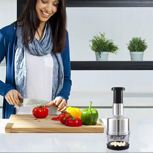 Kitchen Crusher - 1 pezzo, 22x8.5x8.5 cm, Argento 2