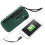Radio solar multibanda 1200mAh 13,5x7x5 cm verde 13
