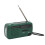 Radio solar multibanda 1200mAh 13,5x7x5 cm verde 15