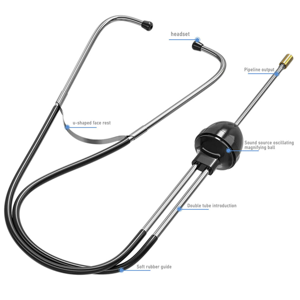 Automotive Mechanics Stethoscope Car Engine Diagnostic Tool Probe Extension 9491321598467