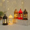 Lanterne LED du Ramadan - veilleuse 3x LR44 13x7 cm 6