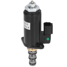 Hydraulic Pump Solenoid Valve Aluminum for Kobelco SK200‑6 SK230‑6 YN35V00019F1 KDRDE5K-31 30C40-101
