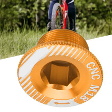 Vis du bras de manivelle du vélo M18 dorée, 12 g, 2,8 cm, 1,1 po