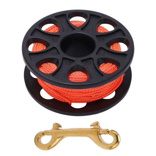 Mulinello subacqueo da 30 m 7,7x7,7x3,2 cm arancione fluorescente 1