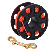 Mulinello subacqueo da 30 m 7,7x7,7x3,2 cm arancione fluorescente