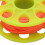Avvolgitore subacqueo da 30 m 7,7x7,7x3,2 cm arancione fluorescente 9