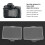 3 pezzi LCD BM-12 compatibili con D800, ABS, Colore: Come mostrato, Kit 7