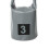 Bolsa seca impermeable tipo cubo de 3 L, gris, para acampar. 5