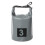 Bolsa seca impermeable tipo cubo de 3 L, gris, para acampar. 2