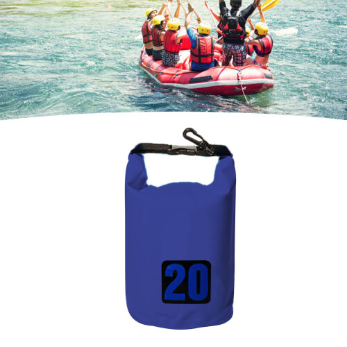 Bolsa cubo impermeable de 20 L azul oscuro 2