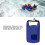 Bolsa cubo impermeable de 20 L azul oscuro 10