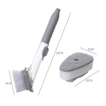 Cepillo hidráulico para ollas líquido 220 g 7.8 oz esponja de PP