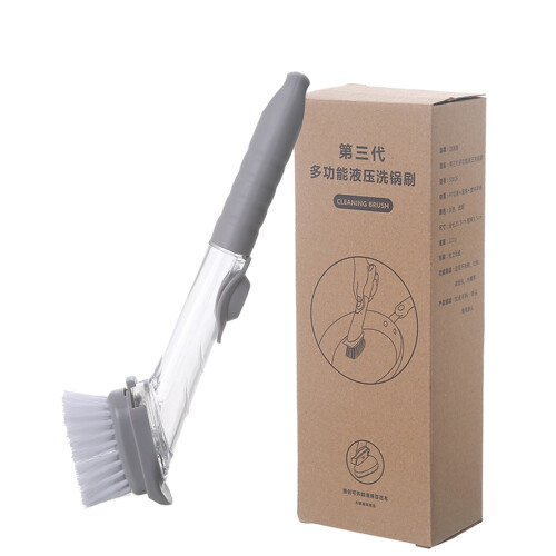Cepillo para ollas con dosificación automática de líquido, 220 g, esponja de PP 1