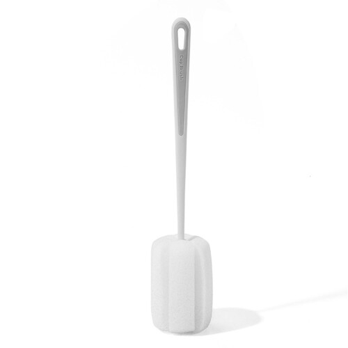 Cepillo para botellas de esponja con mango largo 360 25 g blanco 1