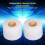 JB-2.4G-012 2 piezas Antena WiFi Mini Blanca 5