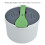 Cuiseur à riz micro-ondes 2 L vert PP 18,5 x 18,5 x 13 cm 11