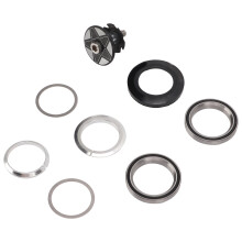 Jeu de direction pour vélo en alliage d'aluminium, roulements dissimulés, pour fourche de 28,6 mm, protection complète