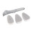 Kit spazzola automatica per pentole 220 g, 1 manico 3 spugne 2