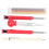 Kit Scriber da 10 pezzi: penne rosse da 2,8 mm, ricariche a 3 colori 1