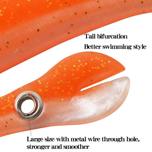 Bionic Loach Esche Morbide - 5 pezzi, 10 cm, 6 g, assortite 2