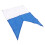 Drapeau de plongée bleu et blanc 49x35cm polyester 11g 13