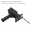 Adaptateur de perceuse électrique pour scie sabre ABS 20 mm 0,8 po 13