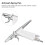 Aerografo portatile calibro 0,3 mm, 366 g 4