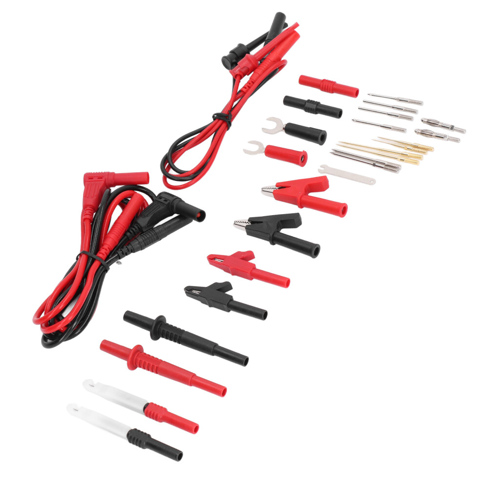 Multimeter Automotive Test Leads Kit Wire Piercing Clip Puncture Probe 4Mm Banana Plug Jt8040 9371321603326