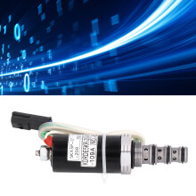 Rotary Solenoid Valve Stainless Steel Hydraulic Pump Control Valve for Kobelco SK200‑6E SK200‑3