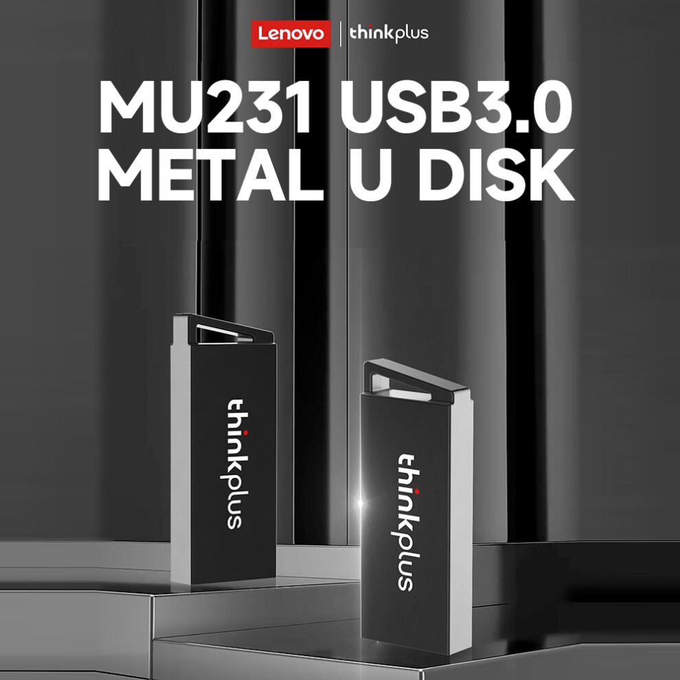 Thinkplus Mu231 64Gb Usb3.0 Metal U Disk High-Speed Usb Flash Drive Portable Shockproof U Disk Plug And Play Wide Compatibility 4941321603623