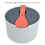 Cuiseur de riz au micro-ondes 2 L orange 18,5 x 18,5 x 13 cm PP 5