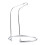 Support de moulinet de pêche en acier inoxydable 15x17cm argent 1