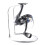 Support de moulinet de pêche en acier inoxydable 15x17cm argent 6