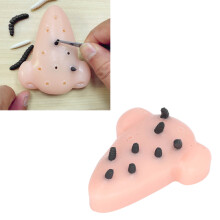 Jouet en forme de nez pour écraser les boutons d'acné - TPE