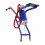Step On Air Pump, cylindre unique, 22  7,5  7 cm, bleu 5