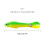 5 pezzi 10 cm 6 g Esche morbide Bionic Loach assortite 4
