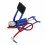 Step On Air Pump, cylindre unique, 22  7,5  7 cm, bleu 15