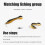 5 pezzi 10 cm 6 g Esche morbide Bionic Loach assortite 6