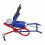 Step On Air Pump, cylindre unique, 22  7,5  7 cm, bleu 12