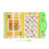 Libro sonoro verde in francese per bambini, 3xAA, 25x23.5cm 16
