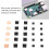 Kit di dissipatori in alluminio da 25 pezzi per Raspberry Pi A/B/B+/2/3/4 5