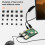 Kit di dissipatori in alluminio da 25 pezzi per Raspberry Pi A/B/B+/2/3/4 8