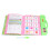 Libro sonoro verde in francese per bambini, 3xAA, 25x23.5cm 1