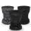 Mascherina Ice-silk 37 g, 0,58 m – 0,62 m Nero/Grigio 15