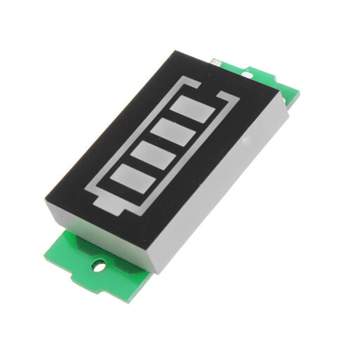 Misuratore di batteria al litio 2S Blu 8.4V 45x20mm PCB 1