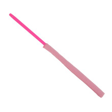Tige de nettoyage rose pour flûte avec chiffon intégré