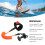 5,5 mm 4 pies naranja correa de muñeca para tabla de paddle 5